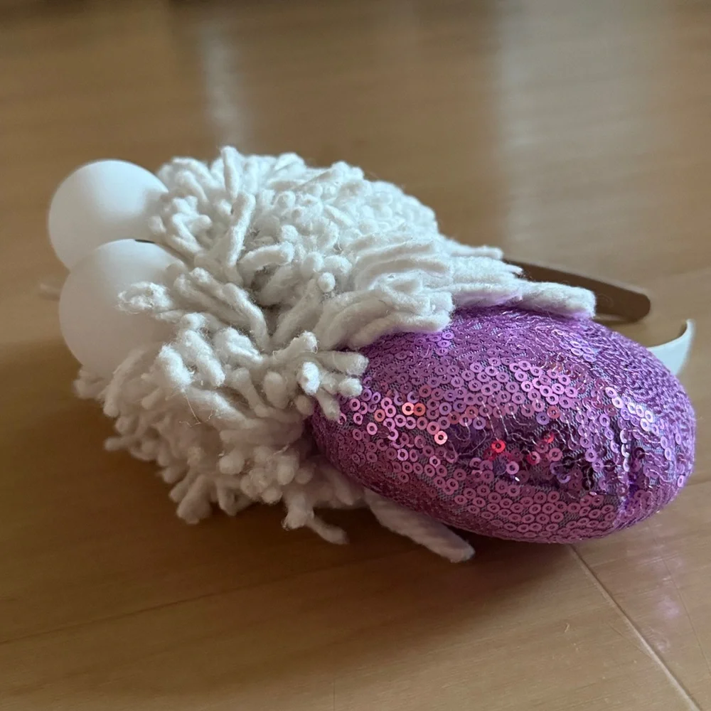 MONSTER BOO GIRLS HEADBAND PURPLE SIZE: OS